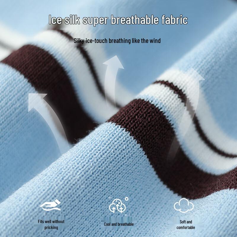 VICTORIA&VERA Women's French Striped Sleeveless Polo Knit Top