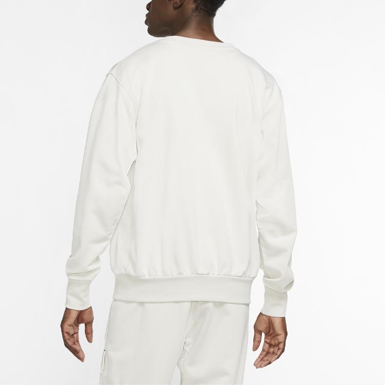 Nike Standard Issue Basketball Crew Neck Sweatshirt Men Sweatshirt Light-Bone CK6359-072