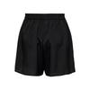 Short Court Noir Taille Élastique Regular Femme ONLY