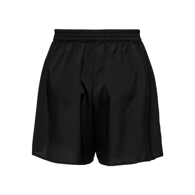 Short Court Noir Taille Élastique Regular Femme ONLY