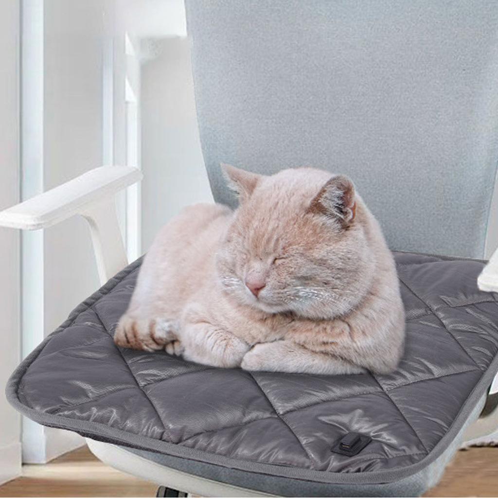 Pet Heating Pad 5V2A Temperature Adjustable Thermal Pet Mat Waterproof Washable Dog Cat Heating Pad
