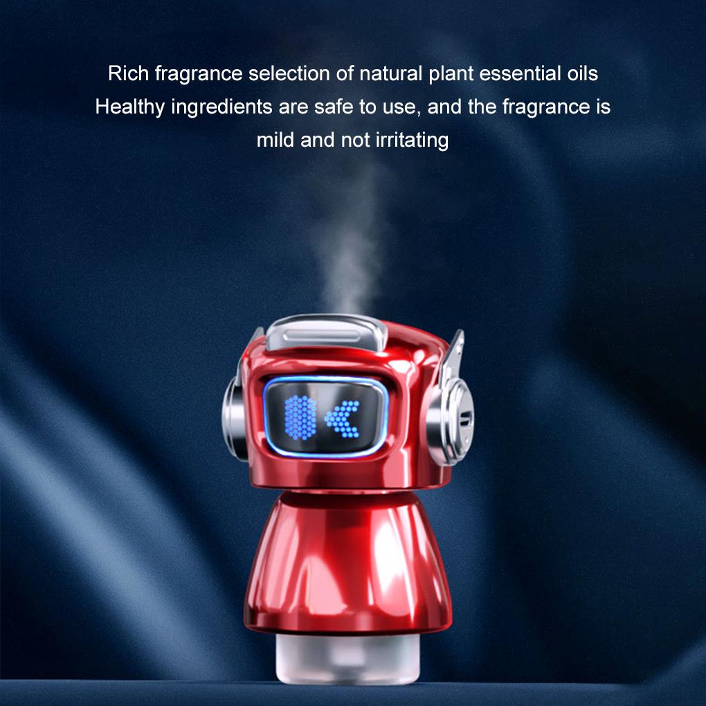 Car Air Conditioning Vent Perfume Robot Fragrance Aromatherapy Air Fresheners Auto Flavoring Car Air Freshener