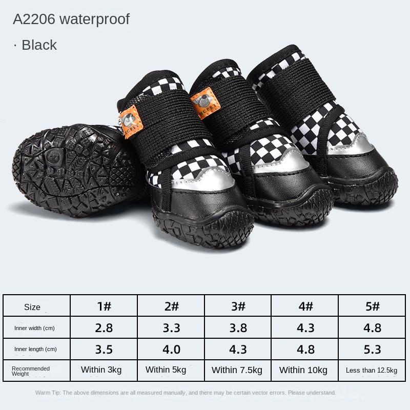 

Новинка 2024 года, обувь для собак, обувь для плюшевых пуделей, обувь для домашних животных, нейтральная, дышащая, новая 1