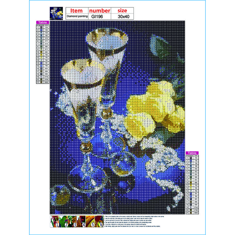 5D Diy Diamond Painting Beautiful Wine Glass Cross Stitch Set Full Diamond Embroidery Mosaic Art Picture of Rhinestones Decor Gift