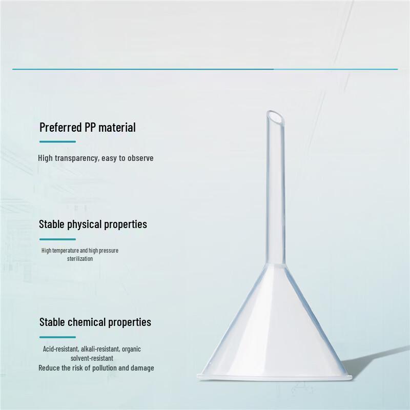 Plastic Narrow Mouth Funnel