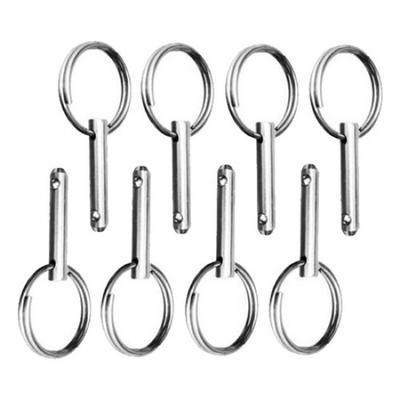 QUICK RELEASE Pin 1/4" Stainless Steel Boat Bimini Top Marine Hardware 8 PACK