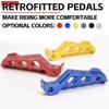 For Zontes G1 125 ZT125 G1 ZT125U ZT 125 U ZT 310X ZT310R Motorcycle Accessories Rear Pedal Passenger Footrest Pegs Foot Plate