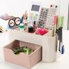Drawer Type Cosmetics Storage Box Dormitory Office Plastic Sundries Organizer Stationery Case