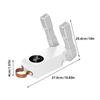 Electric Shoe Dryer Foldable Boot Warmer 5 Level Timer Glove Dryer for Rainy Seasons Travel Gym Outdoor Adventures Work Sites