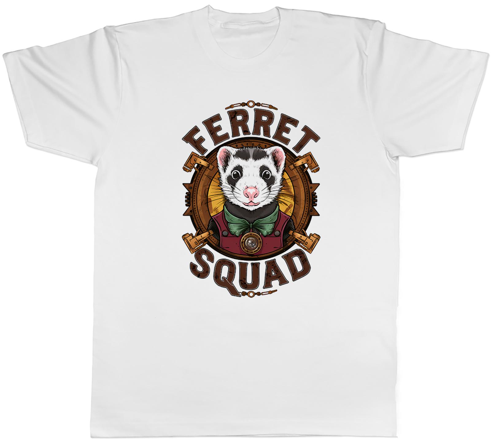 Ferret Squad Unisexs TShirt Pet Animal Lover Tee Gift S