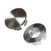 Stainless Steel And ABS Overflow Cover Wear Resistant Easy To Install