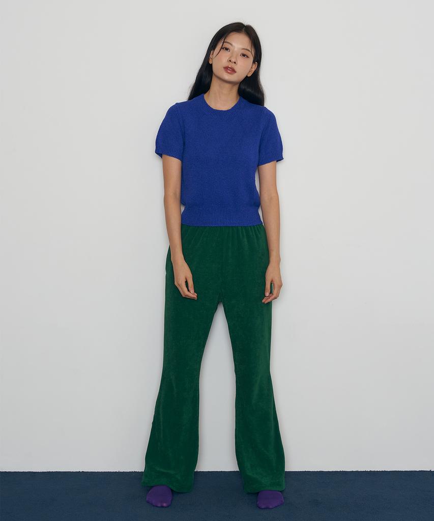 Bonats Palette Bp Soft Terry Bootcut Pants_Deep Green