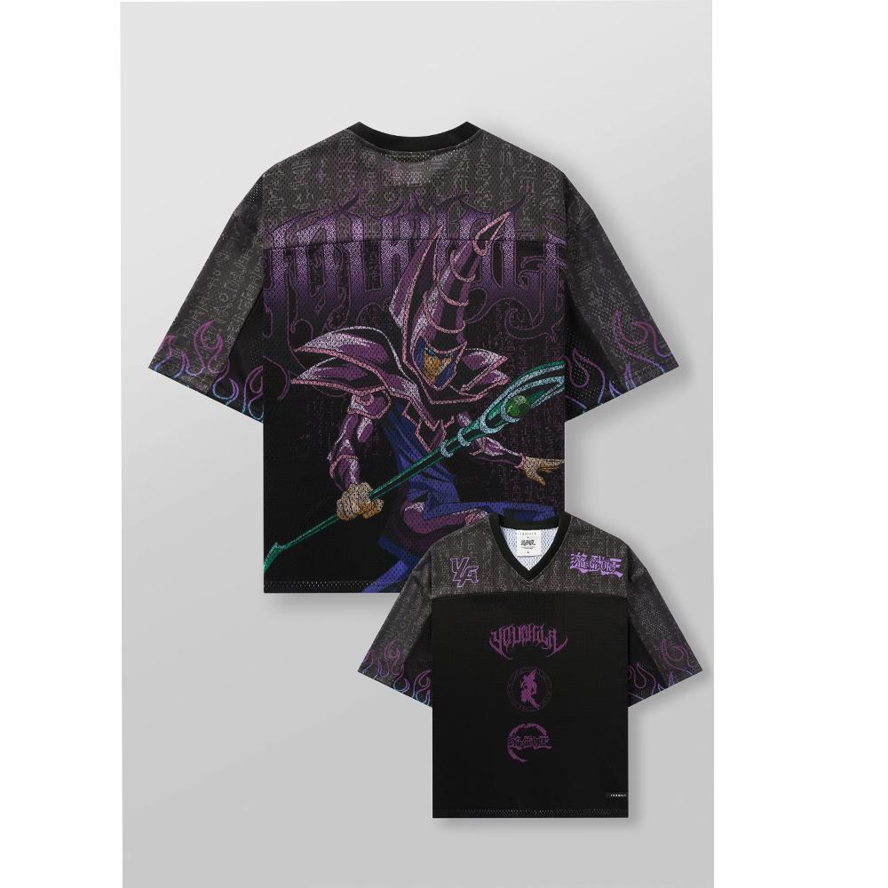 

Ya Trendy Brand Oversized T-Shirt Street Leisure Quick Drying Breathable Large Mesh Shirt Animation Graphic Tee Short Sleeve XXS