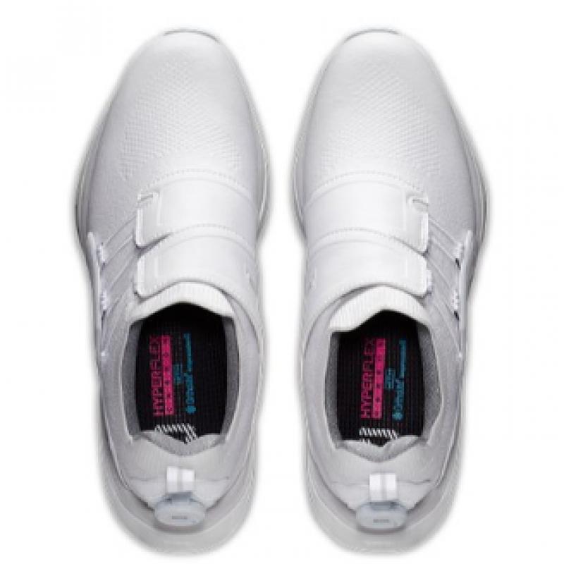 footjoy Hyperflex Carbon Boa White White Gray 51121