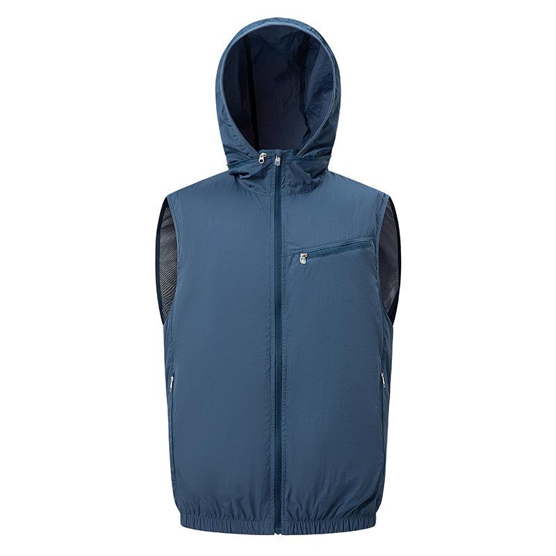 Summer Cooling Suit: High-Tech Fan Vest and Camouflage Fishing Vest for Men