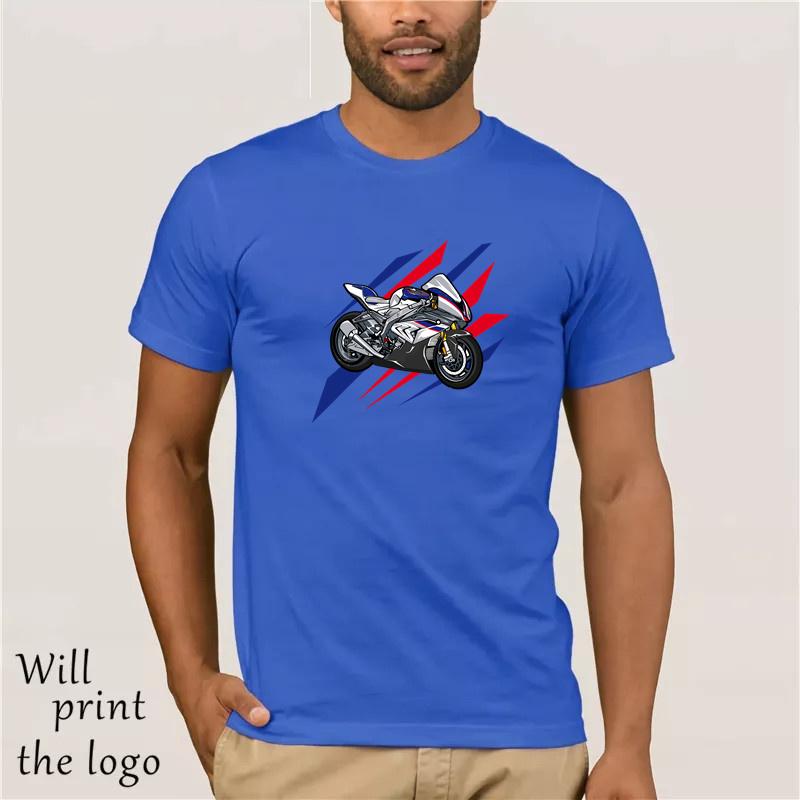 New Summer Mens Casual Print Tshirt S1000rr Motorcycle Motorbike Tshirt