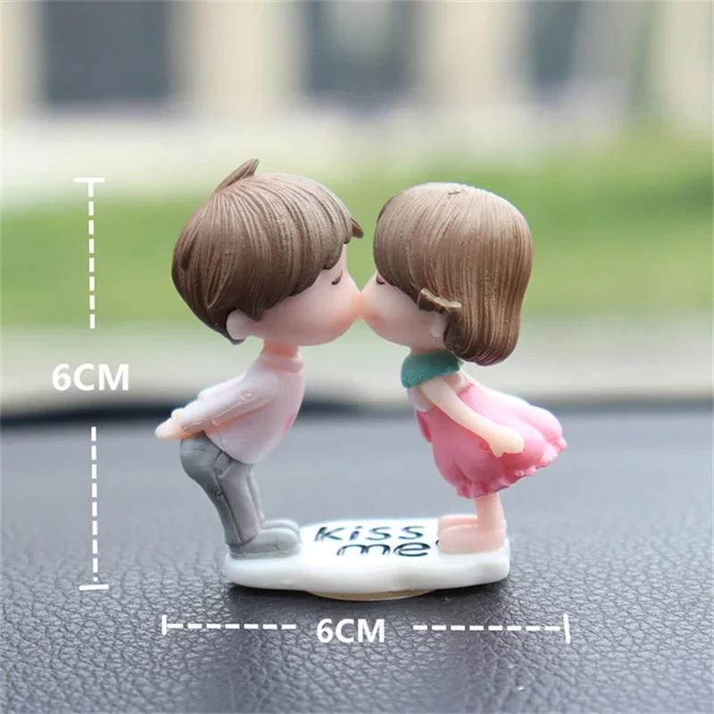 Figure Ornament Car Dashboard Decor Doll Interior Lovely Parts Replacement Sweet Tool Universal Vehicle Cartoon