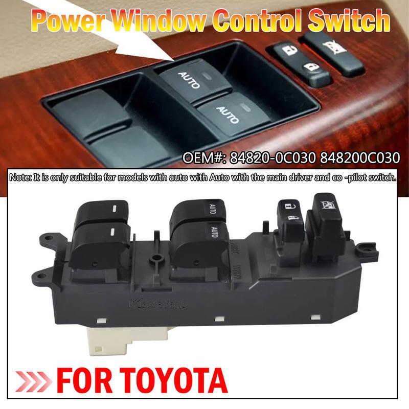

Master Driver Side Power Window Switch 84820-0C030 For Toyota Sequoia Tundra 2008-2018 car styling
