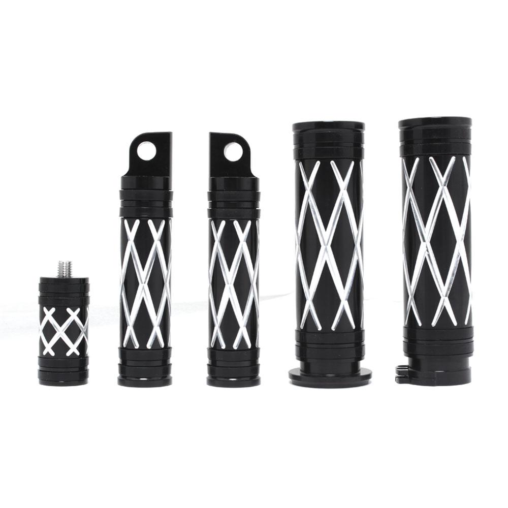 Motorcycle Handlebar Grips Footrest Foot Pegs+Shifter Peg Nail For Harley Sportster XL883 1200 Touring Road King Dyna Softail