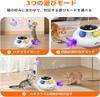 Fusyunn Automatic Cat Electric Cat Teaser for Solitaire Handmade Butterfly with Replacement Ribbon and Randomly Popping LED 1200mAh Exercise Stress