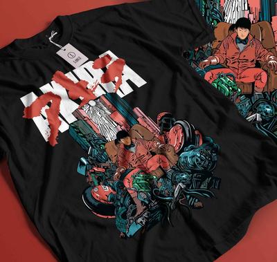 Akira T-Shirt Anime Shirt Retro Neo Tokio Manga Tetsuo Kaneda Shirt Geschenk 265