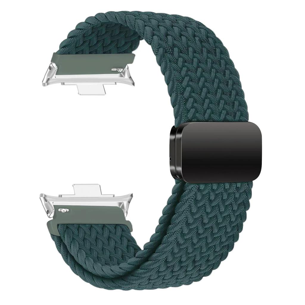 Magnetic Loop for Xiaomi Redmi Watch 5 4 Strap Adjustable Braided Sport Nylon Replacement Belt Correa Bracelet for Miband 9 8Pro