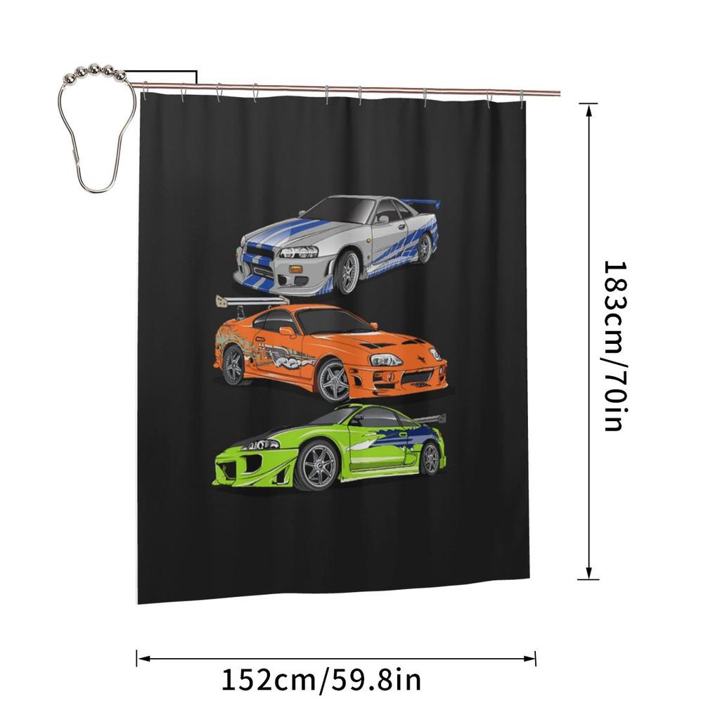 Brian_O_Amp_S Connor!!! Gift Perfect Shower Curtain Bathroom Polyester Waterproof Bath Curtains With Hooks