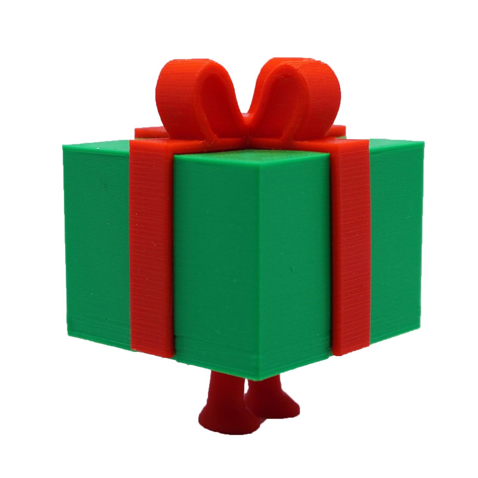 

3D-печатная рождественская красочная декоративная весенняя рождественская игрушка Giftman One Size зелёный