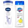 Vaseline Intensive Care Body Lotion 100ml and Safeguard Lemon Body Wash 180g Set