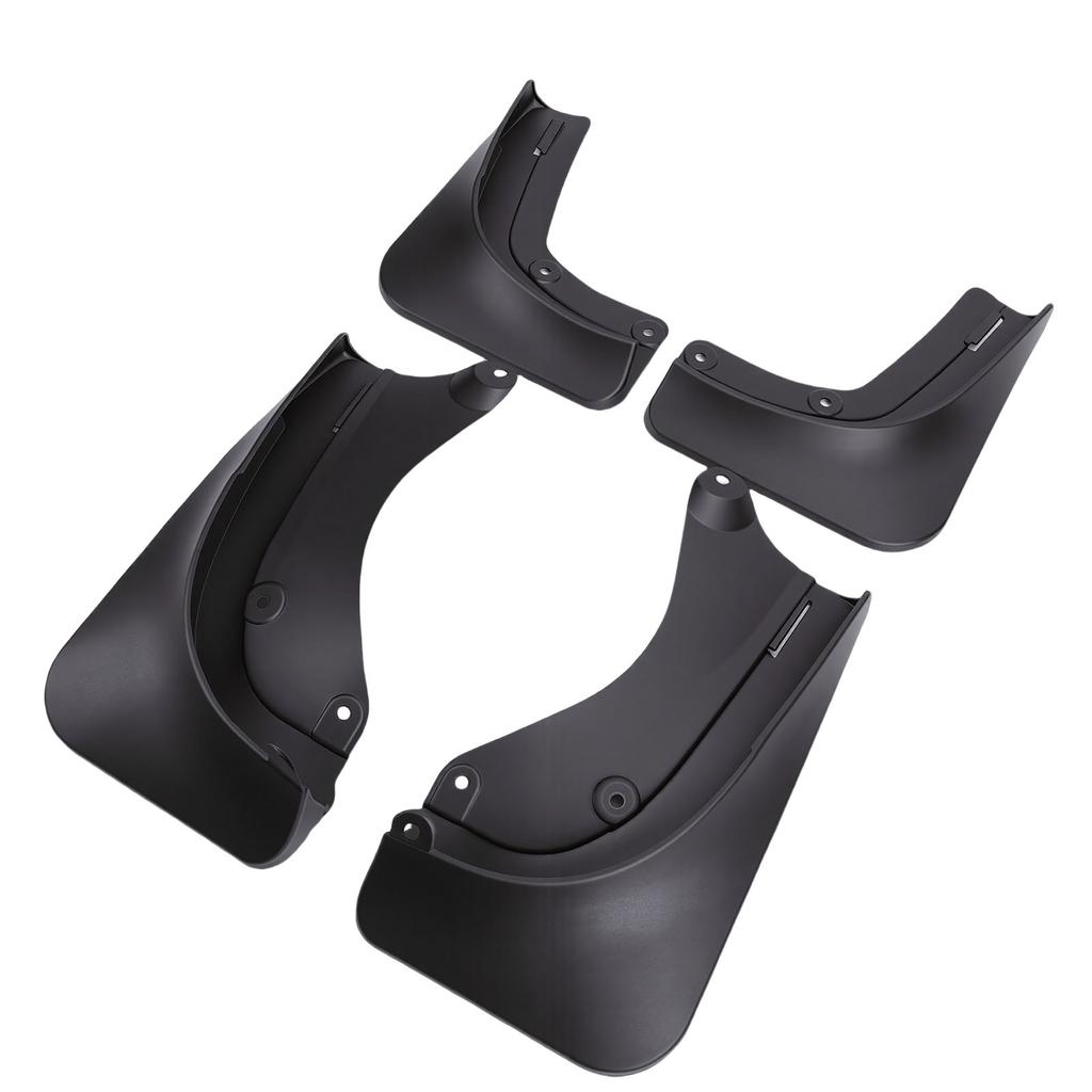 Splash Guard Mud Flaps Front and Rear ABS Impact Proof Black Color Replacement for Model Y Juniper 2025 2026