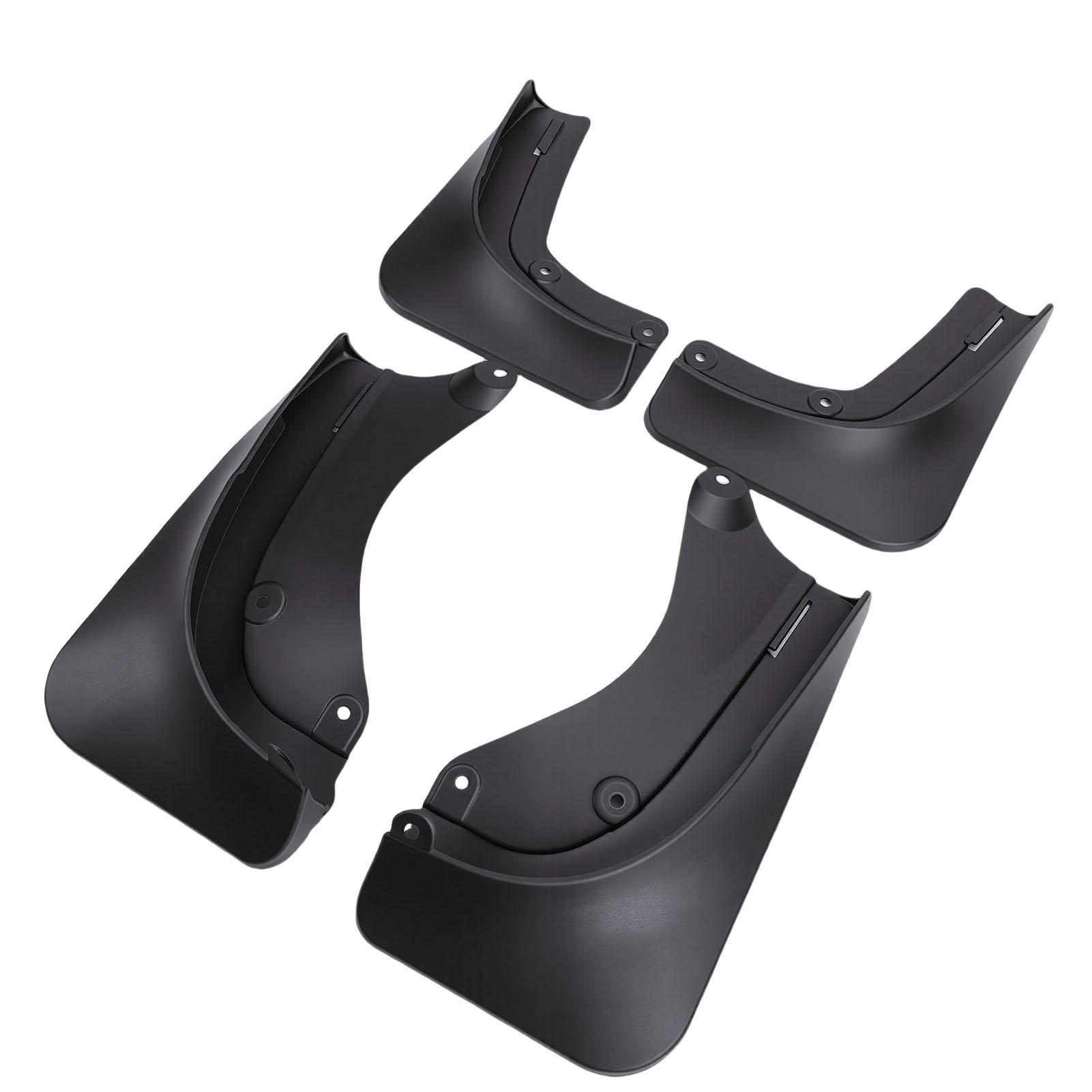 

Splash Guard Mud Flaps Front and Rear ABS Impact Proof Black Color Replacement for Model Y Juniper 2025 2026