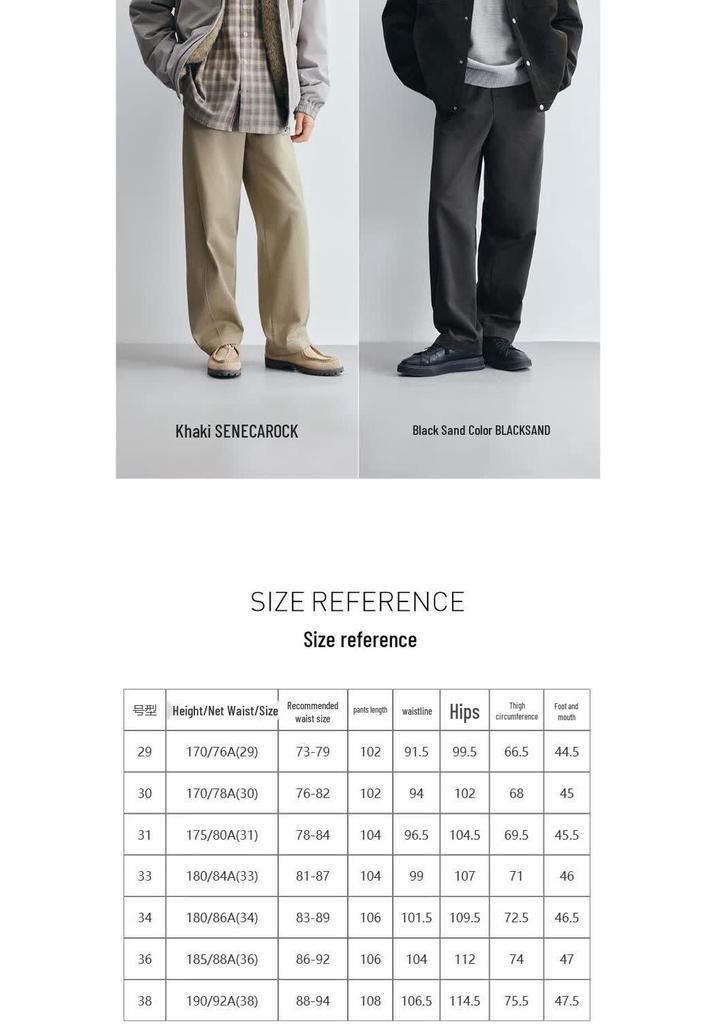 Jack & Jones Men's Autumn Comfort Wide-Leg Casual Pants