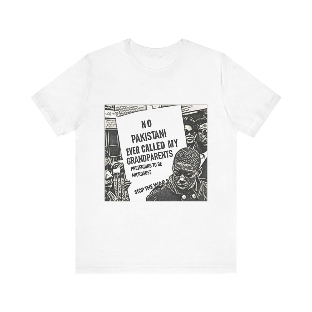 

Pakistani Solidarity Graphic Print Crewneck Unisex Short Sleeve Tee Shirt NEW L