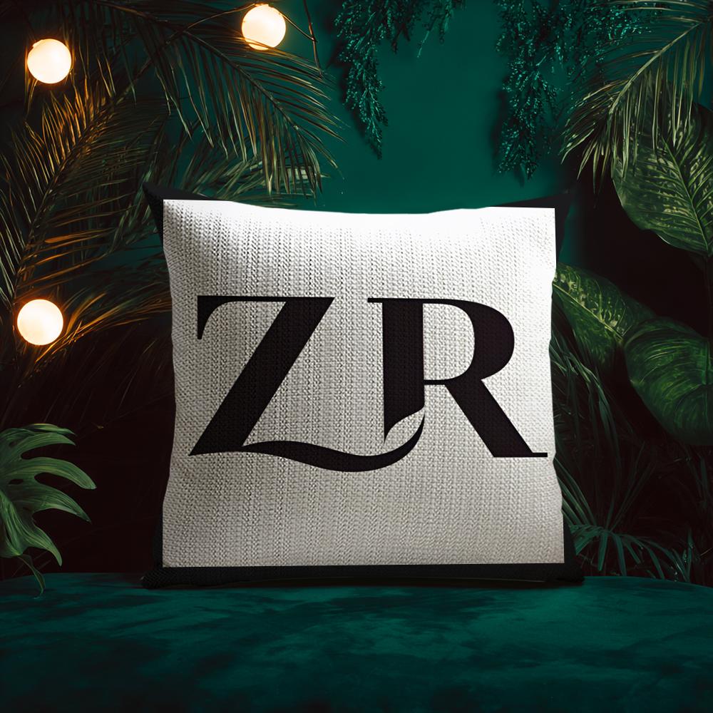 Fast Fashion Elegant Design ZARAA Cushion Cover Silky elegant Comfort Sofa Bed Invisible zipper Beach pillowcase