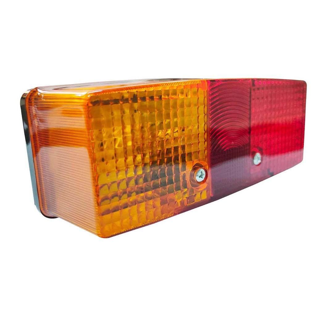 Turn Signal Assembly Front Light with 12v Bulbs Suitable for Bomag | Ahlmann | Kubota | Massey Ferguson | Jeep-Wrangler