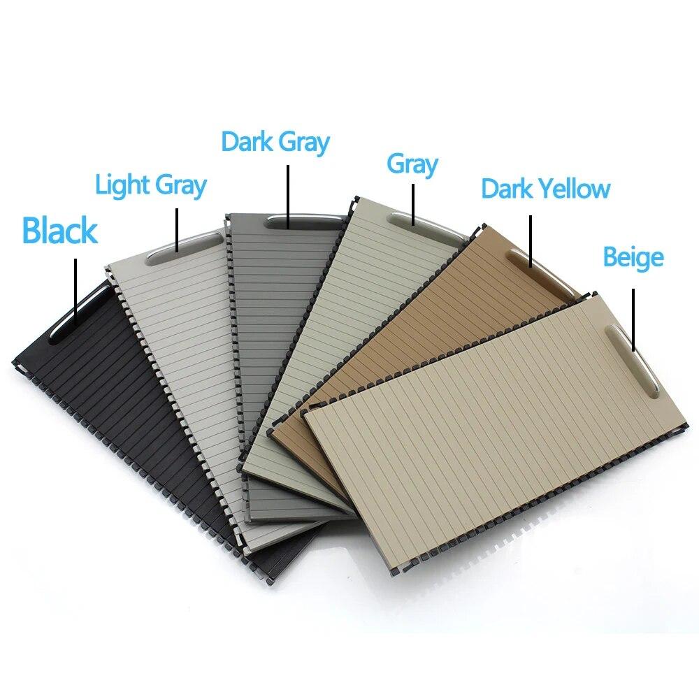 Interior Car Water Cup Holder Cover Tray Blind Shutter Trim For Mercedes Benz C E Class W207 W212 W204 C180 C200 C220 C300 E260