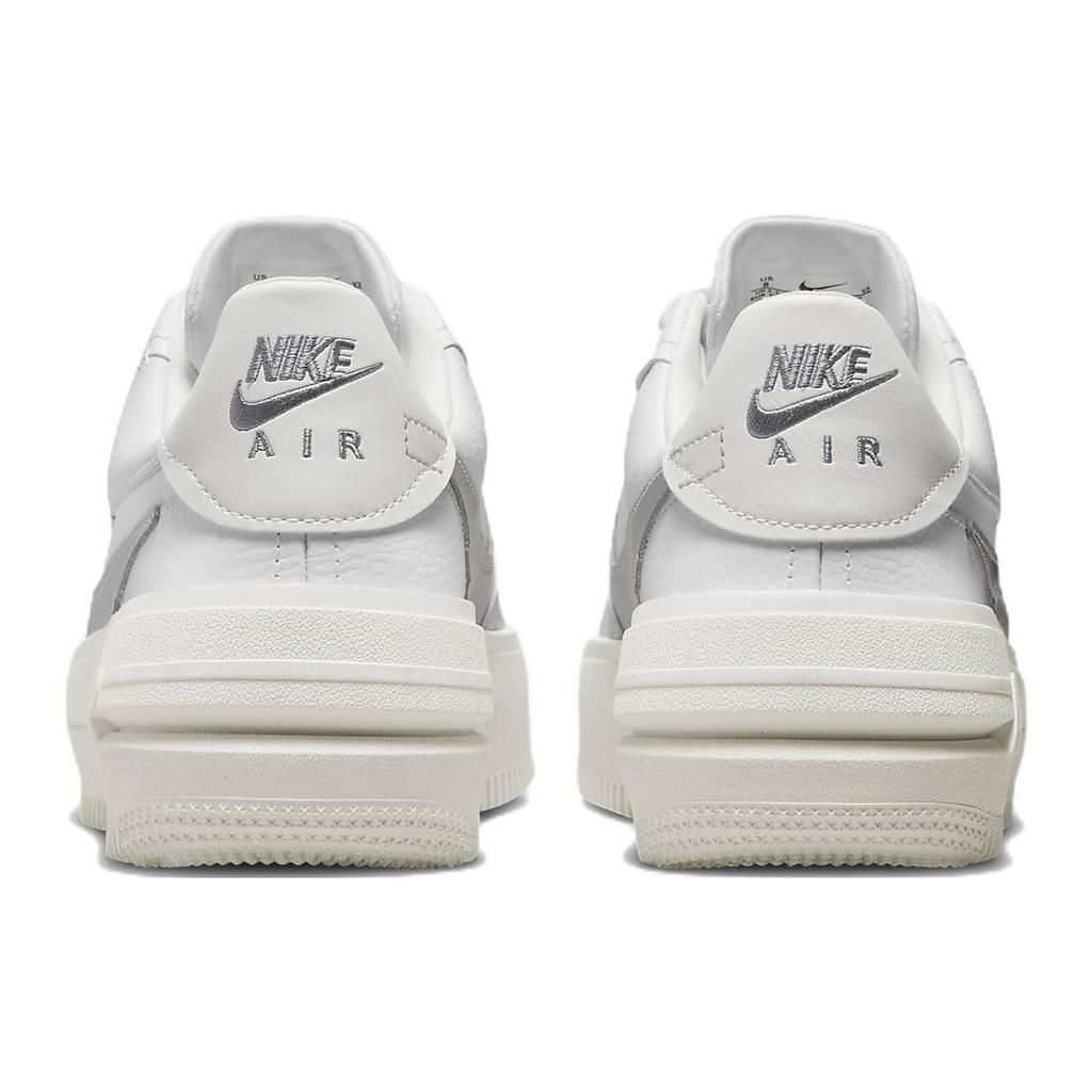 New Nike Air Force 1 PLT.AF.ORM Summit White Metalic Silver Women's DJ9946-101