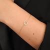 Elegante Pulsera de Cadena Fina Redonda de Plata de Ley S925 para Mujer - Lujo Ligero, Estilo Simple Europeo y Americano