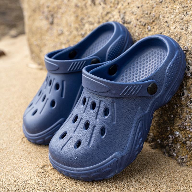 Children Clothing Yulin-001 Boys Summer Clogs Children Shoes Waterproof Indoor House Footwear Slip On Casual Shoes Lightweight Slippers Sandals Cm