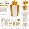 Detachable 3D Printed Prank Gift Box Funny Prank Screw Box Surprise Money Puzzle Box  For Christmas