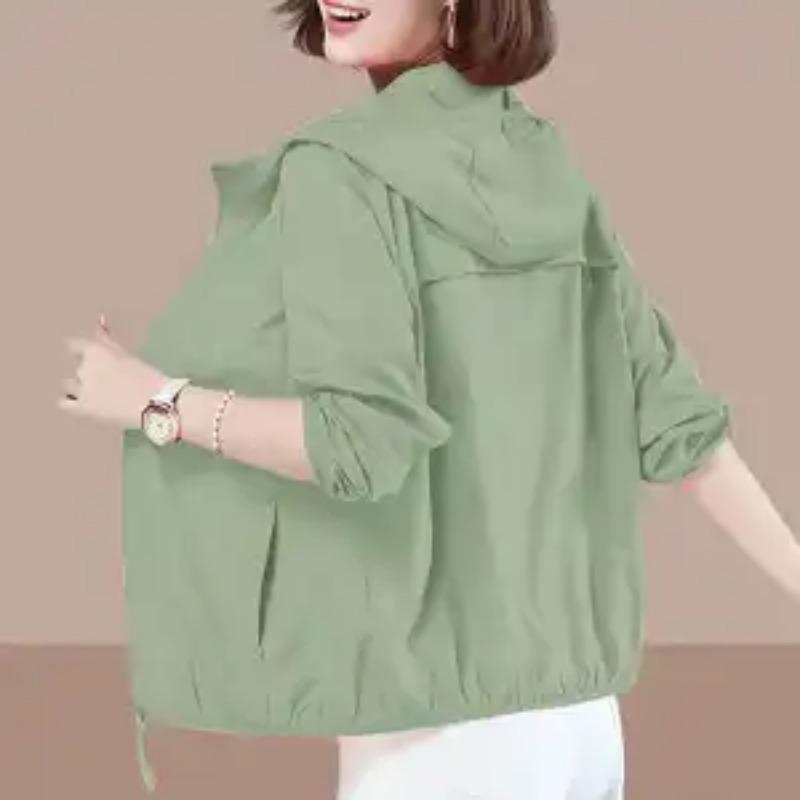 Sunscreen Clothes for Women Wearing Summer Thin New Outdoor Loose Casual Breathable Fashionable Short Jacket