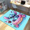 1pc. Cute Stitch on Donut Outdoor Rug - Fun Home Decor Carpet for Room, Office Chair Mat, Gift Ideaz0410126