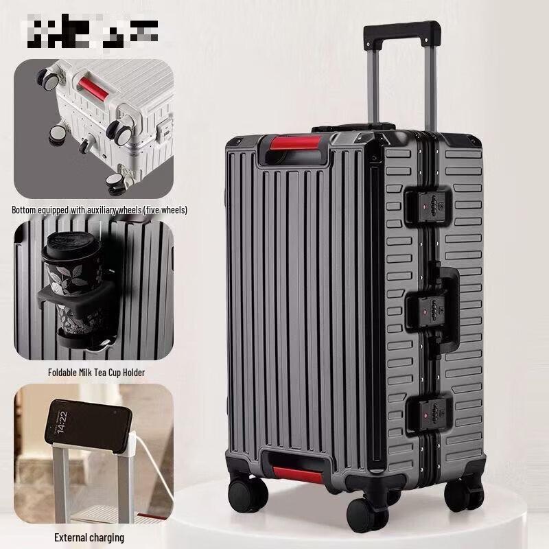 Xiaoyan Silent Spinner Travel Suitcase 26.25 inch