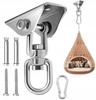 Hook for Swing Hammock Acrobatic Sash Rotating Ceiling Mount