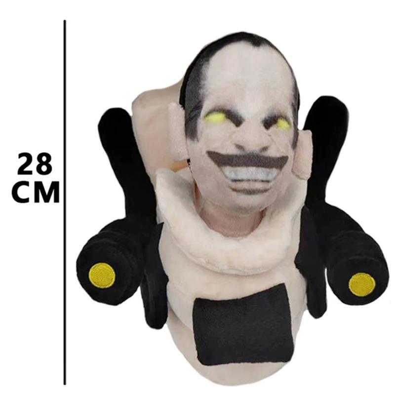 34pcs Skibidi Toilet Plush Soft Toy Cameraman TV Man Skibidi Dop Dop Yes Yes Titans Camcordeman Speakerman Speaker Man Doll