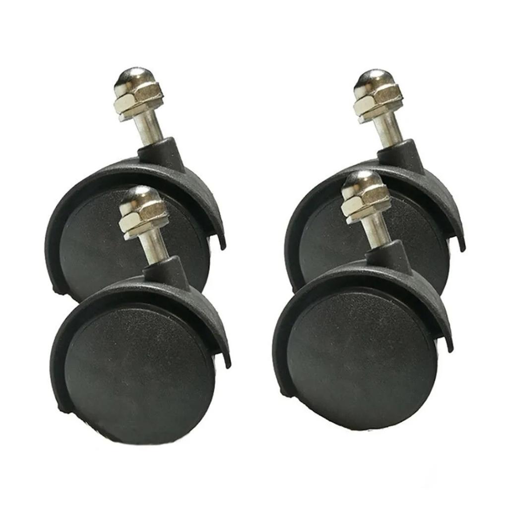 Replacement Swivel Chair Wheels Casters Universal Fit Baby Bath Stool Sliding Chair Casters 4PC