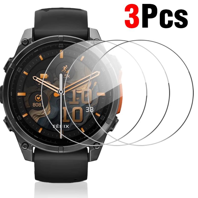 Smartwatch Screen Protector Anti-Scrach Films Cover For Garmin Fenix 8 51/43mm 47MM Fenix 7 7s 7x 8Pro 7Pro Tempered Glass Film