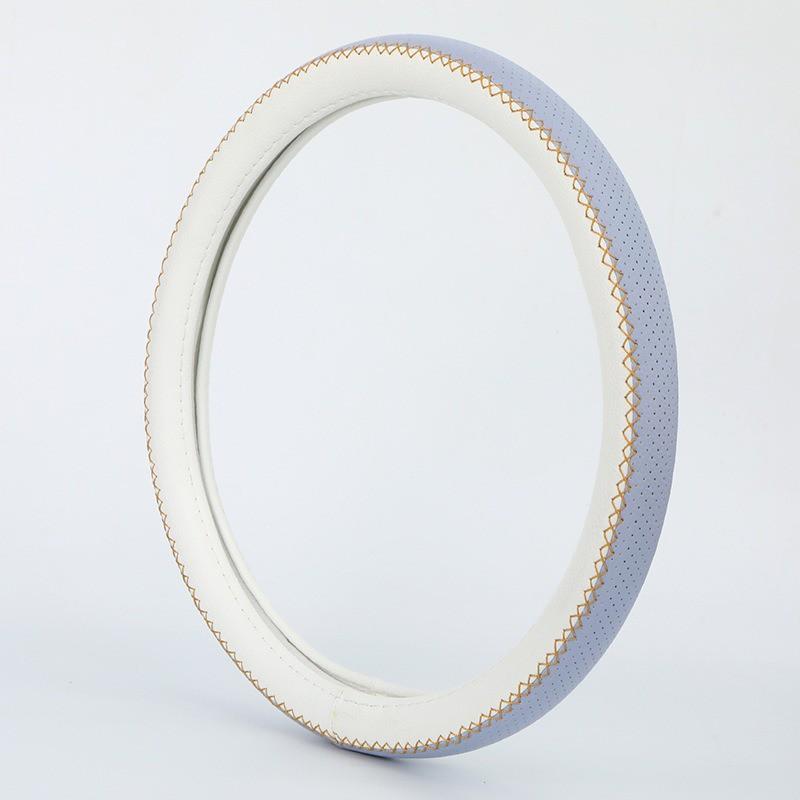 Universal Car Steering Wheel Cover Breathable Perforated All-Season Non-Slip Grip