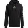 Men's City Graphic Black Hoodie H46777