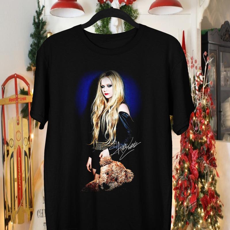Avril Lavigne Signature Black Unisex All Size T Shirt